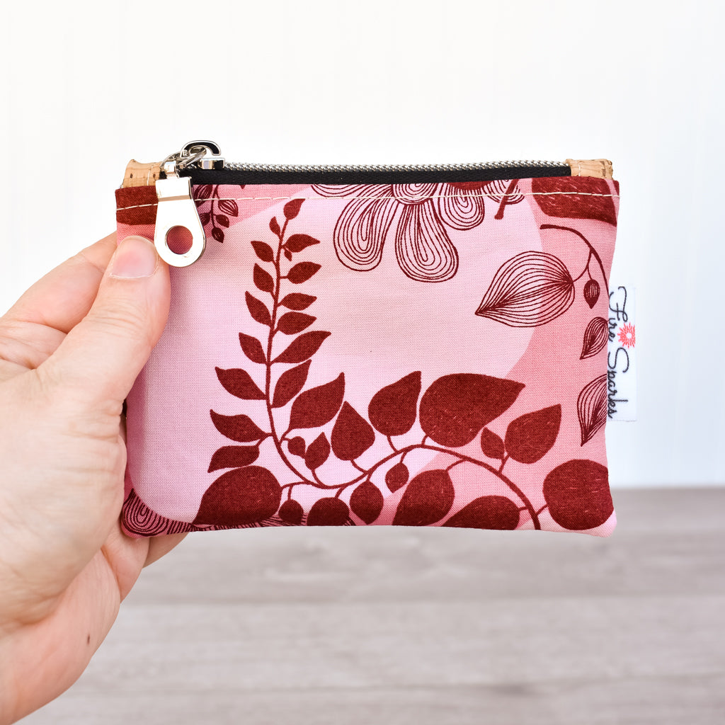 Coin Purses, Floral Prints