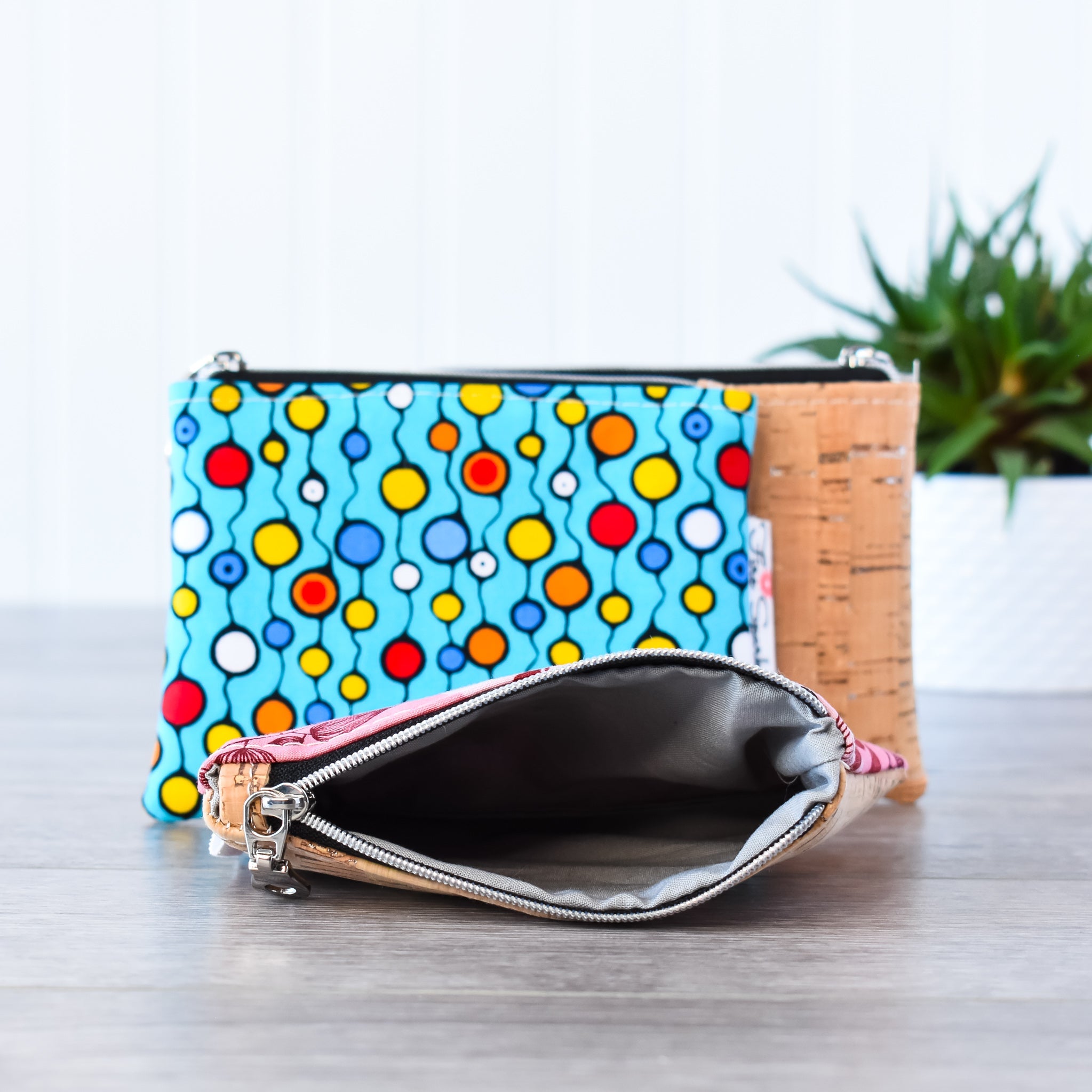 Coin Purse - Coin Purses, Abstract Patterns + Batiks - Fire Sparks Creations