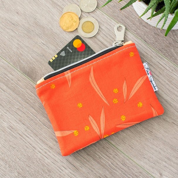 Coin Purse - Coin Purses, Abstract Patterns + Batiks - Fire Sparks Creations