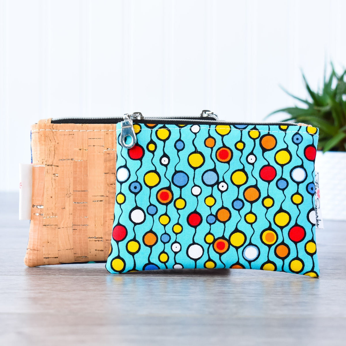Coin Purse - Coin Purses, Abstract Patterns + Batiks - Fire Sparks Creations
