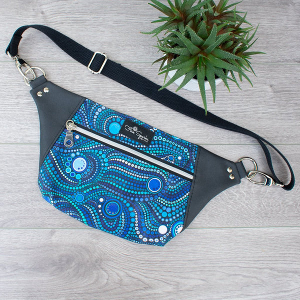 Fanny Packs Hipster Pouches Fire Sparks Creations