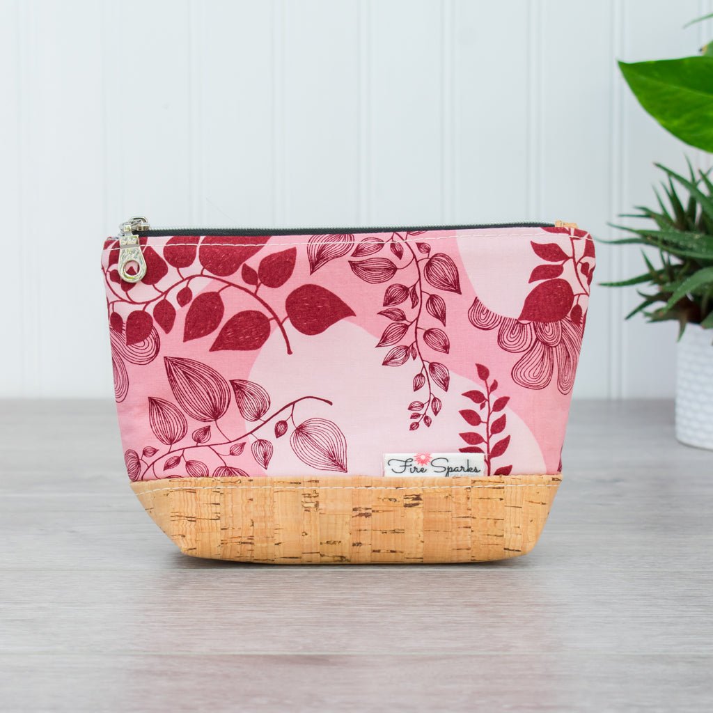 Zipped Pouch - Small Zipped Pouch - Fire Sparks Creations