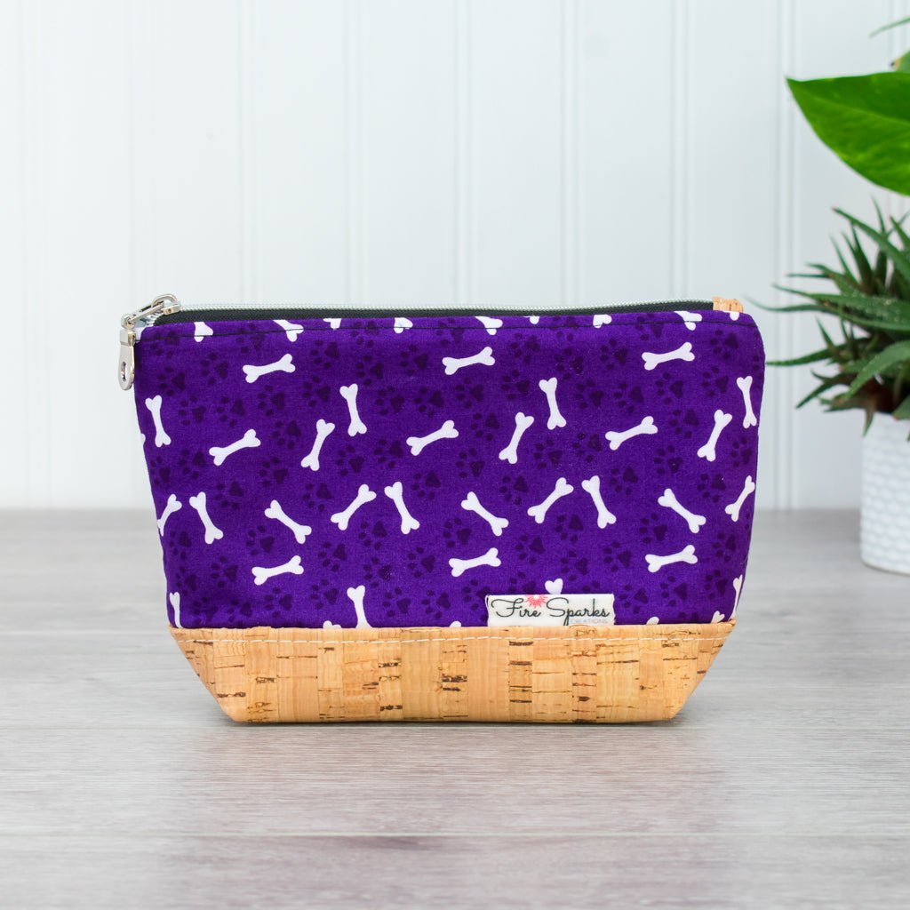 Zipped Pouch - Small Zipped Pouch - Fire Sparks Creations