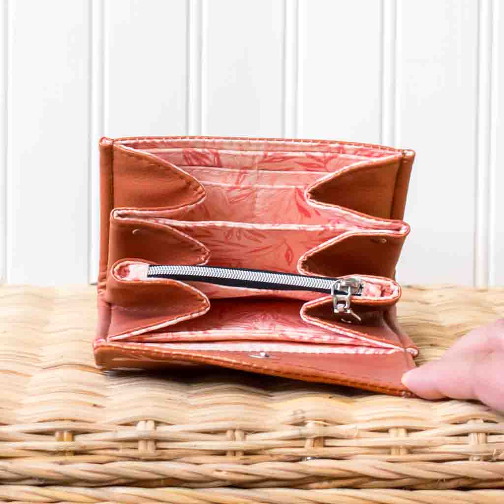 Mini portefeuille à pochette indispensable