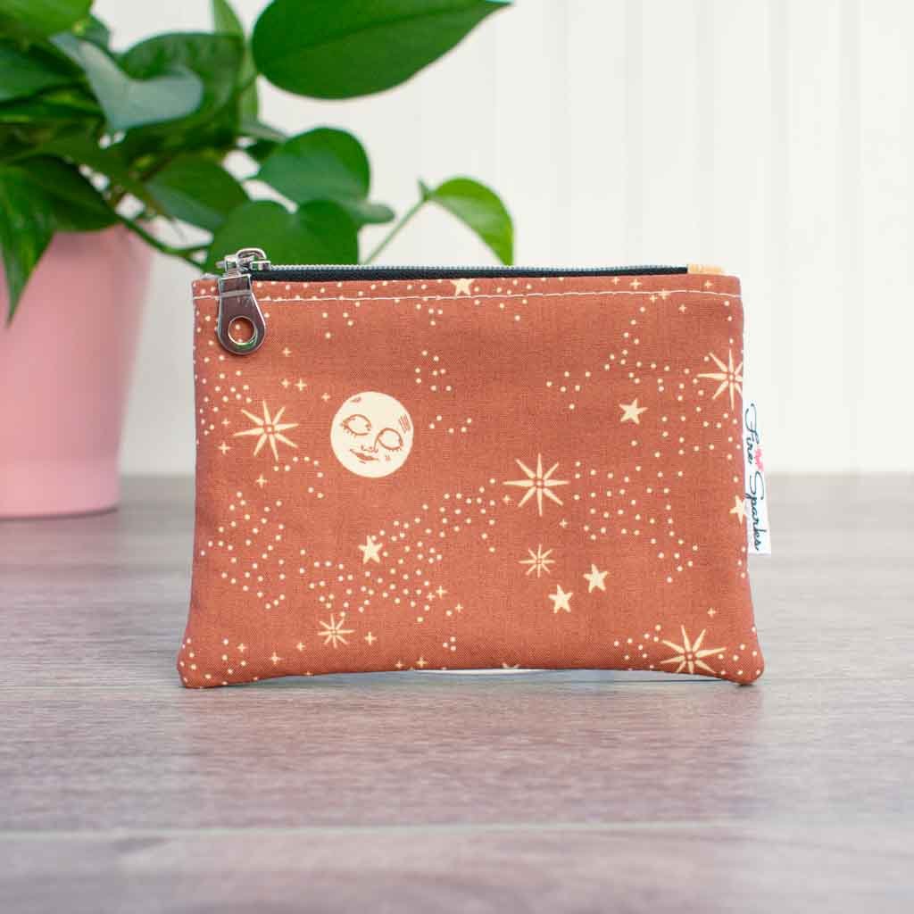 Coin Purse - Coin Purses, Abstract Patterns + Batiks - Fire Sparks Creations
