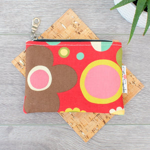 Coin Purse - Coin Purses, Floral Prints - Fire Sparks Creations