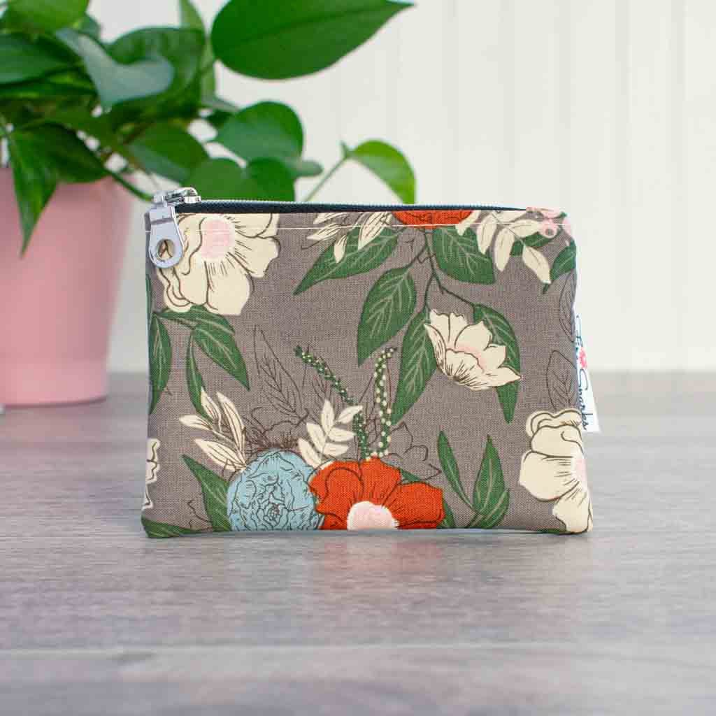 Coin Purse - Coin Purses, Floral Prints - Fire Sparks Creations