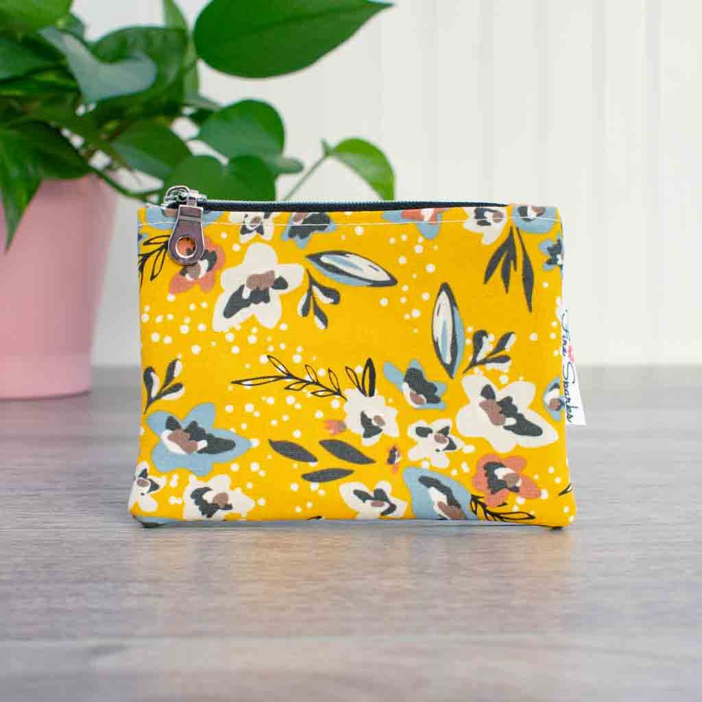 Coin Purse - Coin Purses, Floral Prints - Fire Sparks Creations