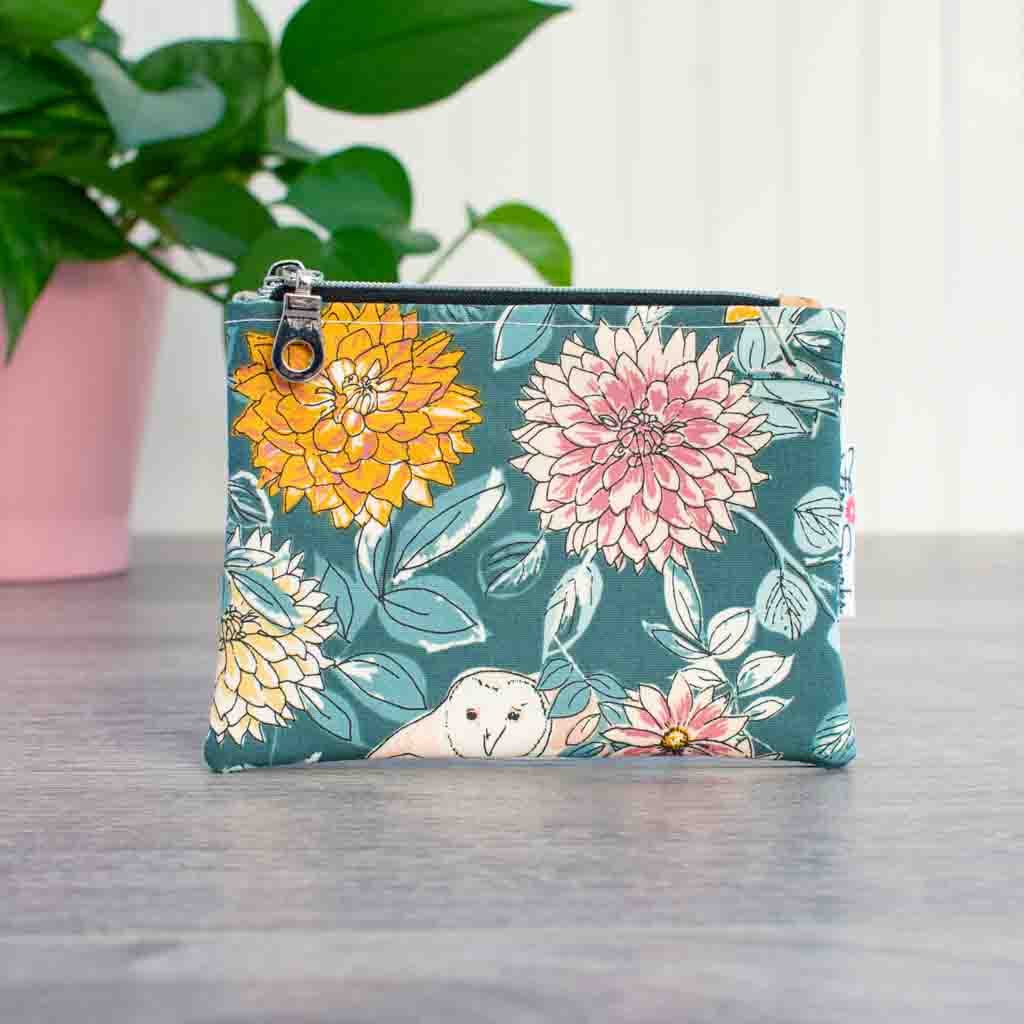 Coin Purse - Coin Purses, Floral Prints - Fire Sparks Creations