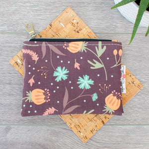 Coin Purse - Coin Purses, Floral Prints - Fire Sparks Creations