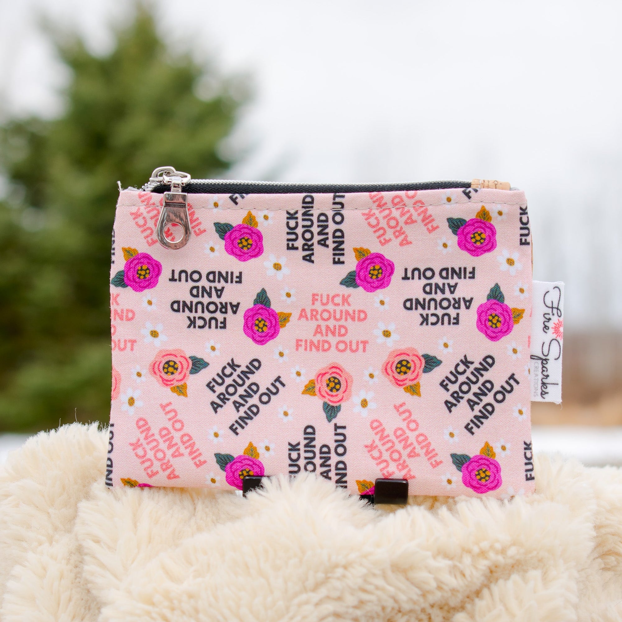 Coin Purse - Coin Purses, Sassy + Spicy - Fire Sparks Creations