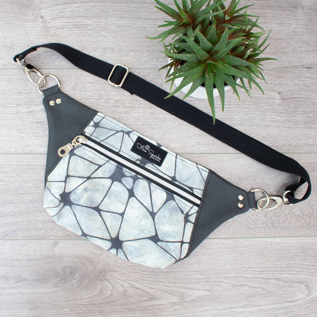 Hipster Pouch - Dayna Fanny Pack - Fire Sparks Creations