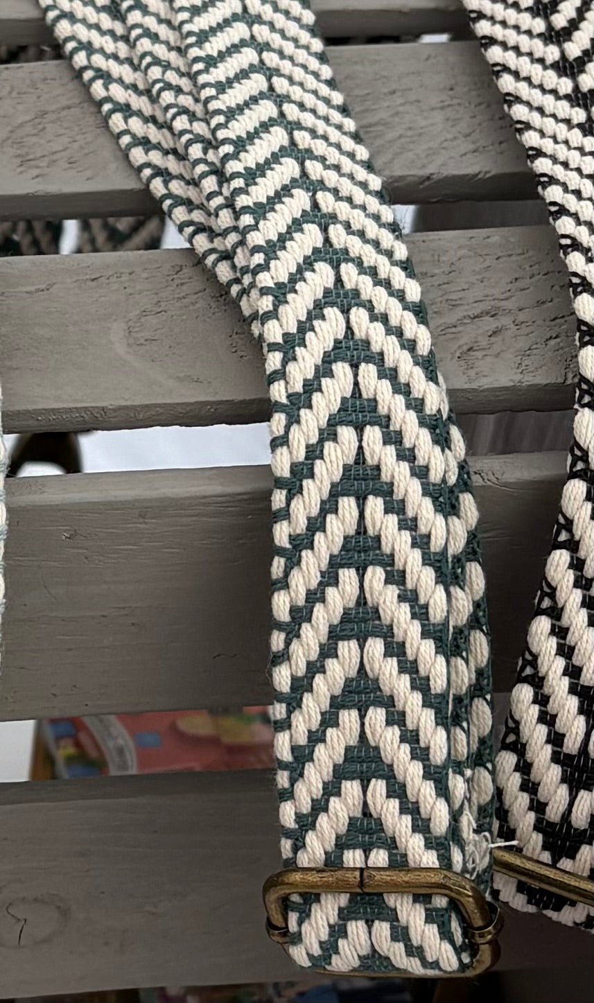  - Jacquard Cross - Body Strap - Fire Sparks Creations