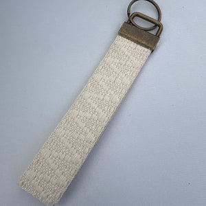 Keychain-Wristlet Keychains, Antique Brass Finish - Fire Sparks Creations