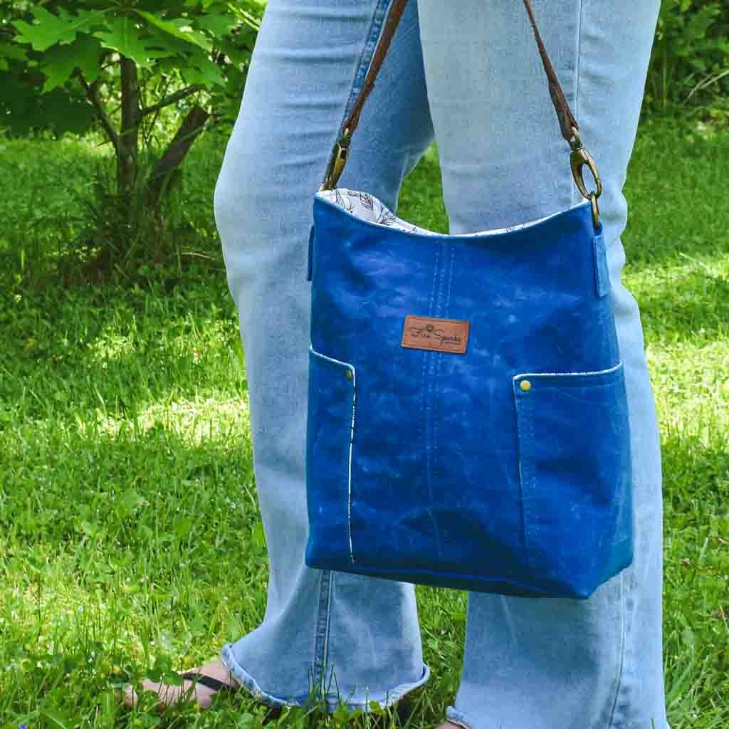 Tote Bag - Compass Tote - Fire Sparks Creations