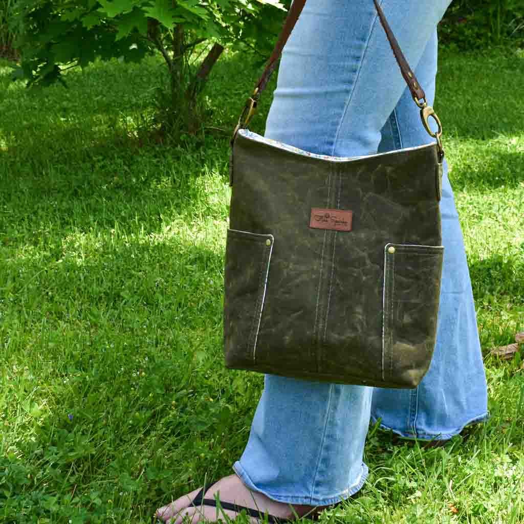 Tote Bag - Compass Tote - Fire Sparks Creations