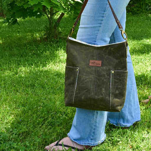 Tote Bag - Compass Tote - Fire Sparks Creations