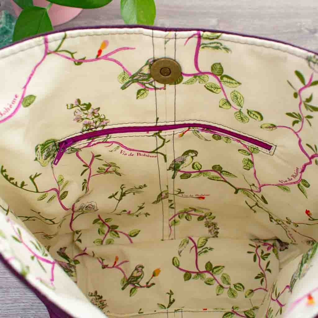 Tote Bag - Compass Tote - Fire Sparks Creations