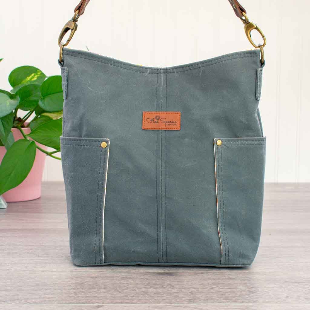 Tote Bag - Compass Tote - Fire Sparks Creations
