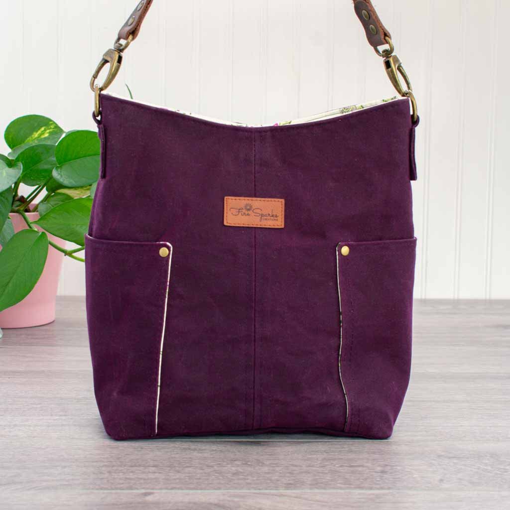 Tote Bag - Compass Tote - Fire Sparks Creations