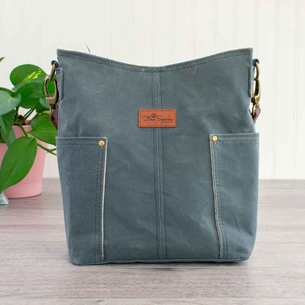Tote Bag - Compass Tote - Fire Sparks Creations