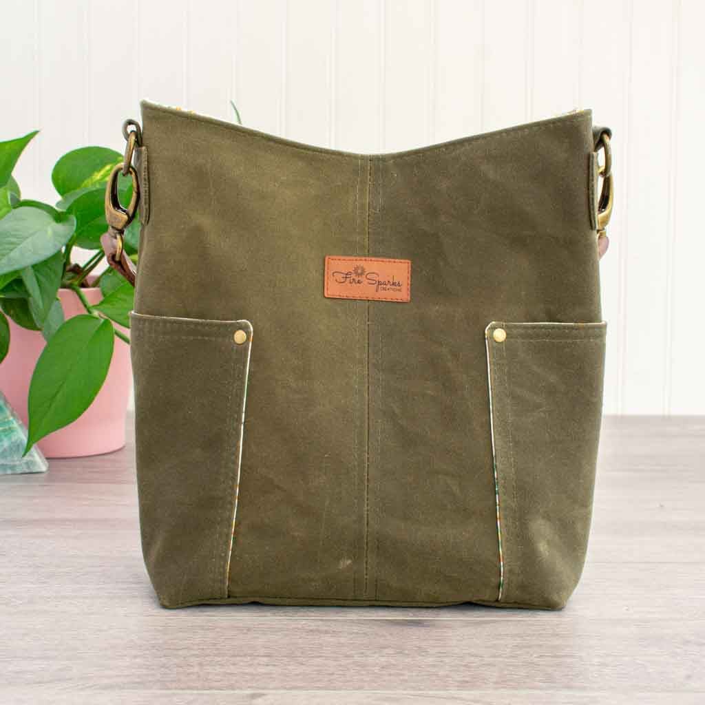 Tote Bag - Compass Tote - Fire Sparks Creations