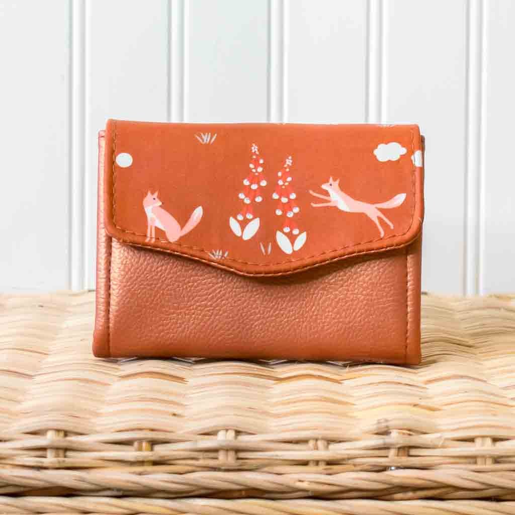 Wallet - Mini Necessary Clutch Wallet - Fire Sparks Creations