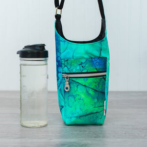 Water Bottle Sling - Water Bottle Slings, Cotton - Fire Sparks Creations