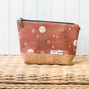 Zipped Pouch - Small Zipped Pouch - Fire Sparks Creations