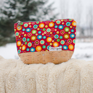 Zipped Pouch - Small Zipped Pouch - Fire Sparks Creations