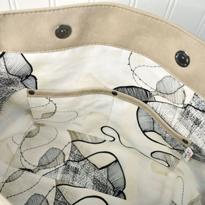 Moonwake-Moonwake - Beige/Gunmetal READY TO SHIP - Fire Sparks Creations