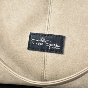 Moonwake-Moonwake - Beige/Gunmetal READY TO SHIP - Fire Sparks Creations