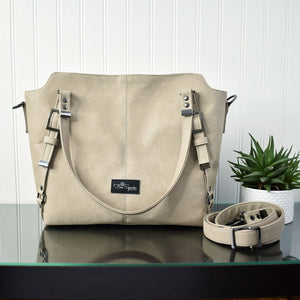Moonwake-Moonwake - Beige/Gunmetal READY TO SHIP - Fire Sparks Creations