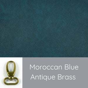 Moonwake-Moonwake - Moroccan Blue/Antique Brass - Fire Sparks Creations