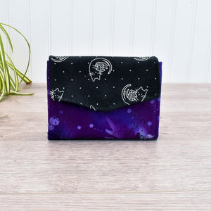 Wallet-Mini Necessary Clutch Wallet - Fire Sparks Creations