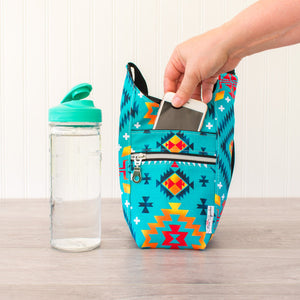 Water Bottle Sling-H2O to Go Water Bottle Slings, Cotton - Fire Sparks Creations